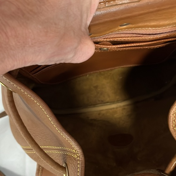 Dooney & Bourke Vintage Canyon Honey Leather Mini Backpack - Picture 11 of 15